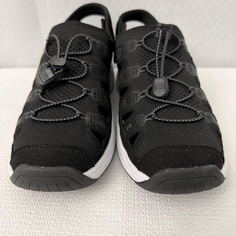 Orthofeet Laguna Sandals Women’s Size 10.5 B Black White Orthopedic Shoes - Picture 4 of 10